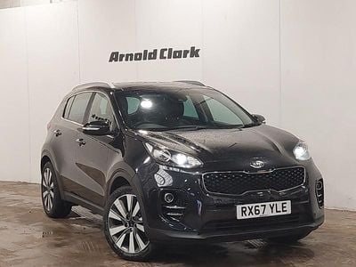 Begagnad Kia Sportage 114 HK (83 kW) 2017 Svart SUV