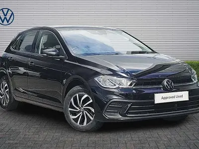 Used VW Polo Life 95 HP (69 kW) 2023 Black Hatchback