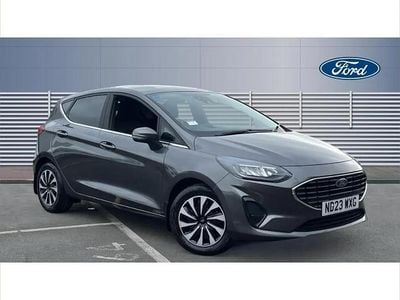 Used Ford Fiesta Titanium 123 HP (90 kW) 2023 Grey Hatchback