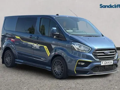 Used Ford Transit Custom Limited 170 HP (125 kW) 2023 Chrome blue Van