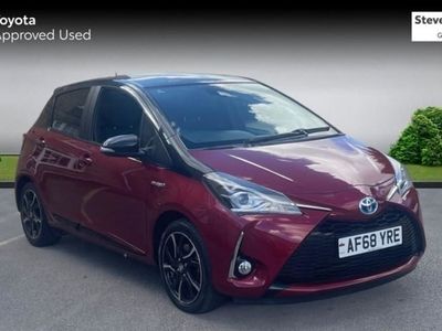 used Toyota Yaris Hybrid 1.5 VVT-i Y20 5dr CVT [Bi-tone]