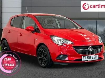 Usado Vauxhall Corsa 75 HP (55 kW) 2019 Vermelho Citadino