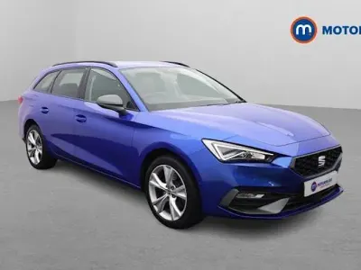 Used Seat Leon FR 204 HP (150 kW) 2023 Blue Estate