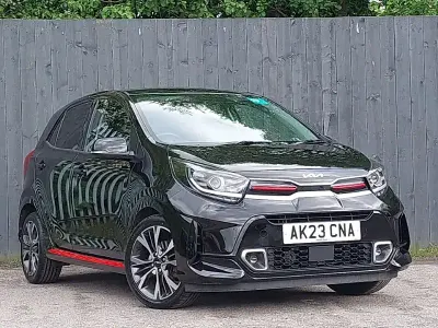 Used Kia Picanto GT-Line 2023 Black Hatchback