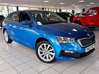 Race blue Used 2022 Skoda Scala SE L Hatchback | £14,989 (Fair price)