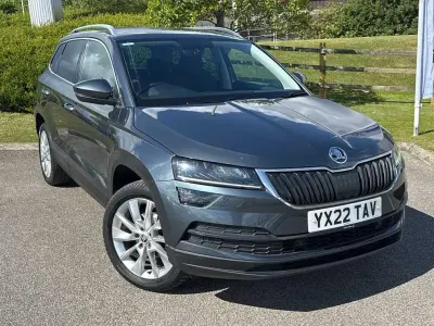 Gebraucht Skoda Karoq SE L 150 PS (110 kW) 2022 Grau SUV