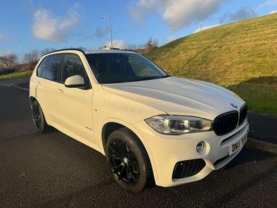 White Used 2016 BMW X5 M Sport SUV | £18,490 (Fair price)