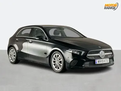 Begagnad Mercedes A180 Premium 116 HK (85 kW) 2019 Svart Halvkombi