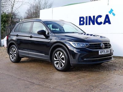 Begagnad VW Tiguan Active 150 HK (110 kW) 2021 Svart SUV