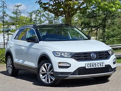 Używany VW T-Roc Design 115 KM (84 kW) 2019 Biały SUV