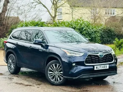Used Toyota Highlander 243 HP (178 kW) 2021 Blue SUV