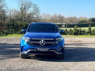 Used Mercedes EQC400 AMG Line Premium 300 kW (408 HP) 2023 Blue SUV
