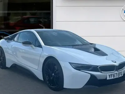 Used BMW i8 357 HP (262 kW) 2017 White Coupe