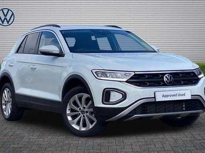 Used VW T-Roc Match 150 HP (110 kW) 2025 Pure white SUV