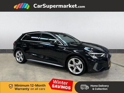 Black Used 2023 Audi A3 S-Line Hatchback | £24,976 (A bit pricey)