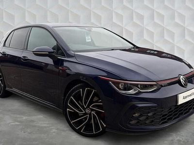 Used VW Golf VII GTI 245 HP (180 kW) 2021 Blue Hatchback