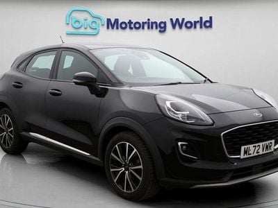 Black Used 2022 Ford Puma Titanium Hatchback | £14,032 (Good price)