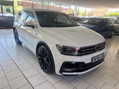 Begagnad VW Tiguan R-line 150 HK (110 kW) 2018 Vit SUV