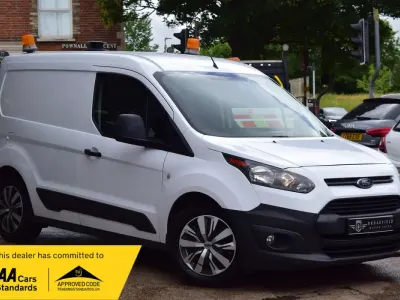 Used Ford Transit Connect 75 HP (55 kW) 2018 White MPV