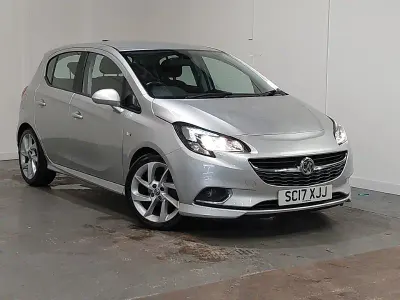 Used Vauxhall Corsa SRi 90 HP (66 kW) 2017 Silver Hatchback