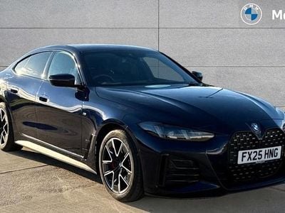 Tanzanite blue ii metallic Used 2025 BMW 420 M Sport Coupe | £36,991 (Super price)