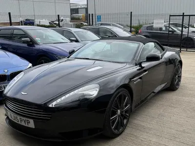 Used Aston Martin DB9 547 HP (402 kW) 2015 Black Cabriolet
