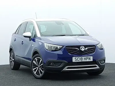 Used Vauxhall Crossland X Elite 81 HP (59 kW) 2018 Blue SUV