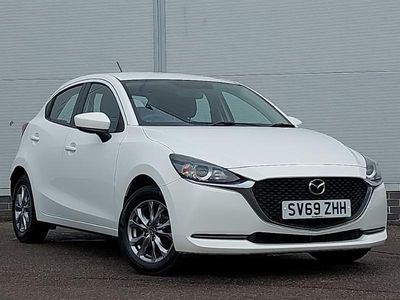 Used Mazda 2 75 HP (55 kW) 2020 White Hatchback