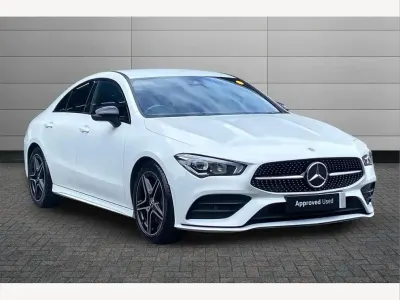 Used Mercedes CLA200 Executive 163 HP (119 kW) 2023 White Coupe