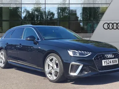 Used Audi A4 S-Line 2024 Black Estate