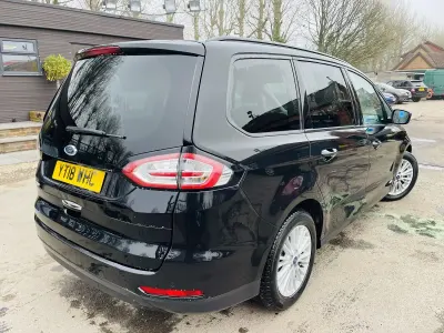 Used Ford Galaxy Zetec 150 HP (110 kW) 2018 Black MPV