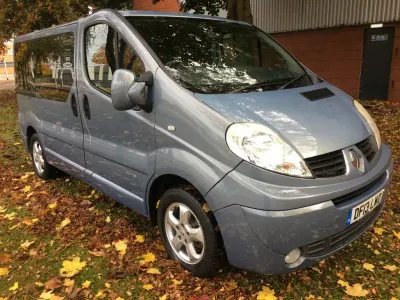Used Renault Trafic 115 HP (84 kW) 2013 Blue MPV