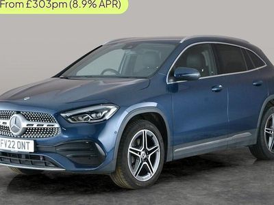 Used Mercedes GLA250 Exclusive 218 HP (160 kW) 2022 Blue SUV