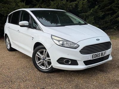 Used Ford S-MAX Titanium 150 HP (110 kW) 2015 White MPV