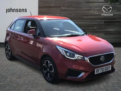 Used MG MG3 Exclusive 106 HP (77 kW) 2021 Red Hatchback
