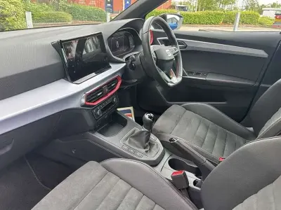 Used Seat Ibiza FR Sport 108 HP (79 kW) 2022 Blue Hatchback