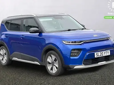 Used Kia Soul EV First Edition 150 kW (204 HP) 2020 Blue SUV