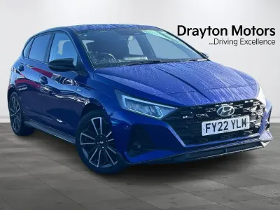 Używany Hyundai i20 N Line 100 KM (73 kW) 2022 Niebieski Hatchback