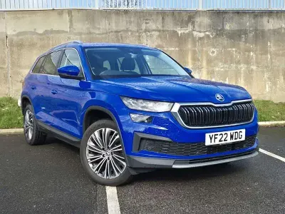 Second-hand Skoda Kodiaq SE L Executive 110 CP (80 kW) 2022 Albastru SUV