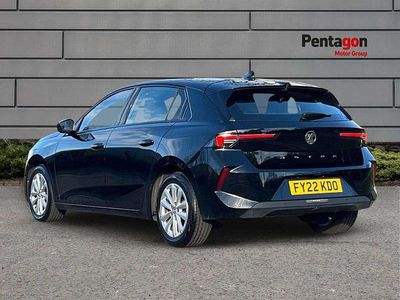 Used Vauxhall Astra Design Edition 128 HP (94 kW) 2022 Black Hatchback
