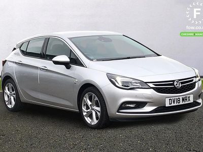 Used Vauxhall Astra SRi 150 HP (110 kW) 2018 Silver Hatchback