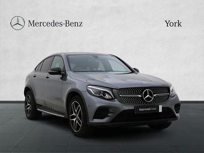 Used Mercedes GLC220 AMG Line Premium 168 HP (123 kW) 2019 Grey Coupe