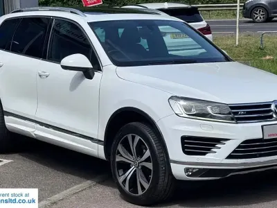 Used VW Touareg R-line 262 HP (192 kW) 2016 White SUV