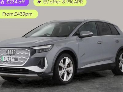 Used Audi Q4 e-tron S-Line 219 kW (299 HP) 2022 Grey SUV
