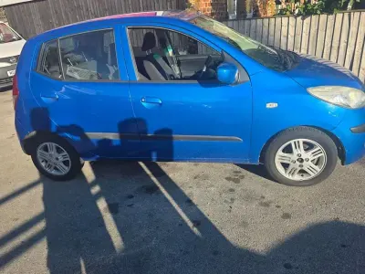 Used Hyundai i10 Comfort 67 HP (49 kW) 2008 Blue Hatchback