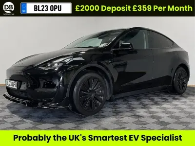 Used Tesla Model Y Long Range AWD 378 kW (514 HP) 2023 Black SUV