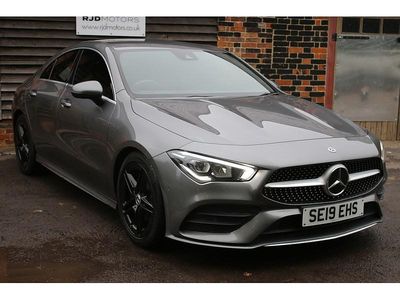 Grey Used 2019 Mercedes CLA180 AMG line Sedan | £16,295 (Fair price)