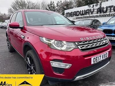 Red Used 2017 Land Rover Discovery Sport HSE Luxury SUV | £13,995 (Fair price)