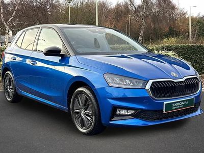 Race blue metallic black magic pearl effect Used 2025 Skoda Fabia Design Edition Hatchback | £18,200 (Fair price)