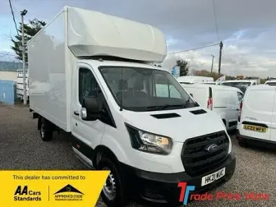 Used Ford Transit 130 HP (95 kW) 2021 White Van